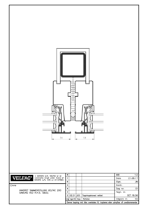 Detalje ved R.H.S søjle